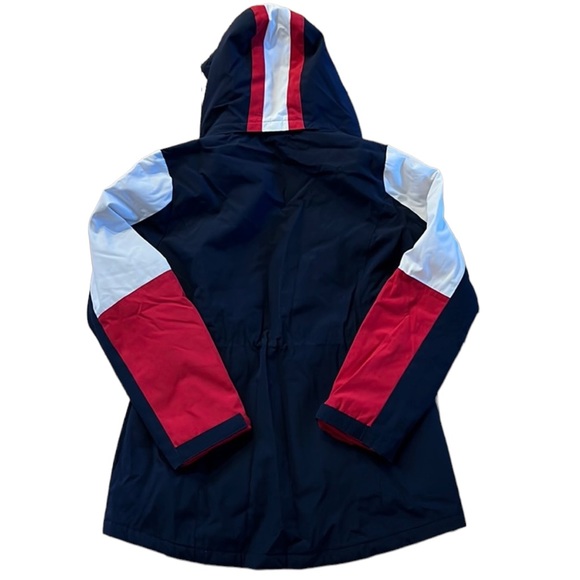 Tommy Hillfiger Color Block Large Logo Jacket Size S - Picture 10 of 10